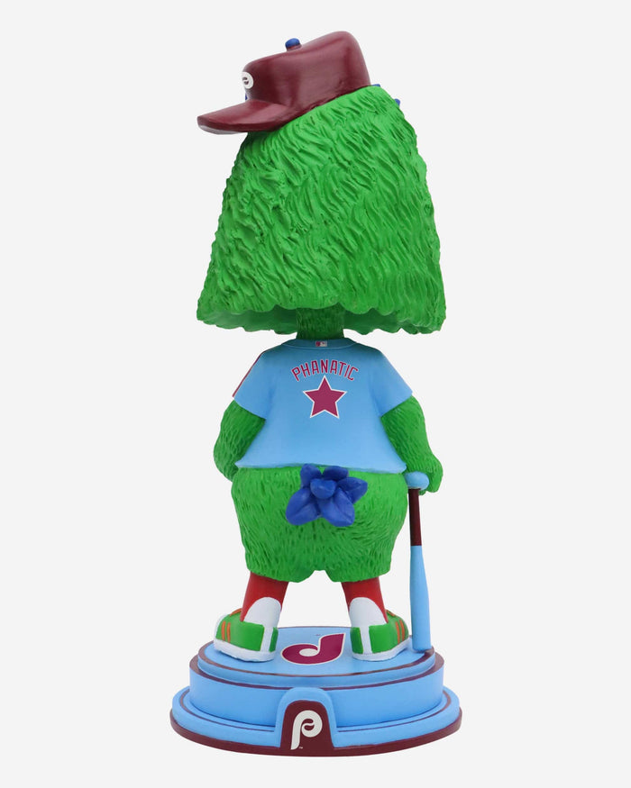 Phillie Phanatic Philadelphia Phillies Powder Blue Uniform Mascot Spinner Bighead Bobblehead FOCO - FOCO.com