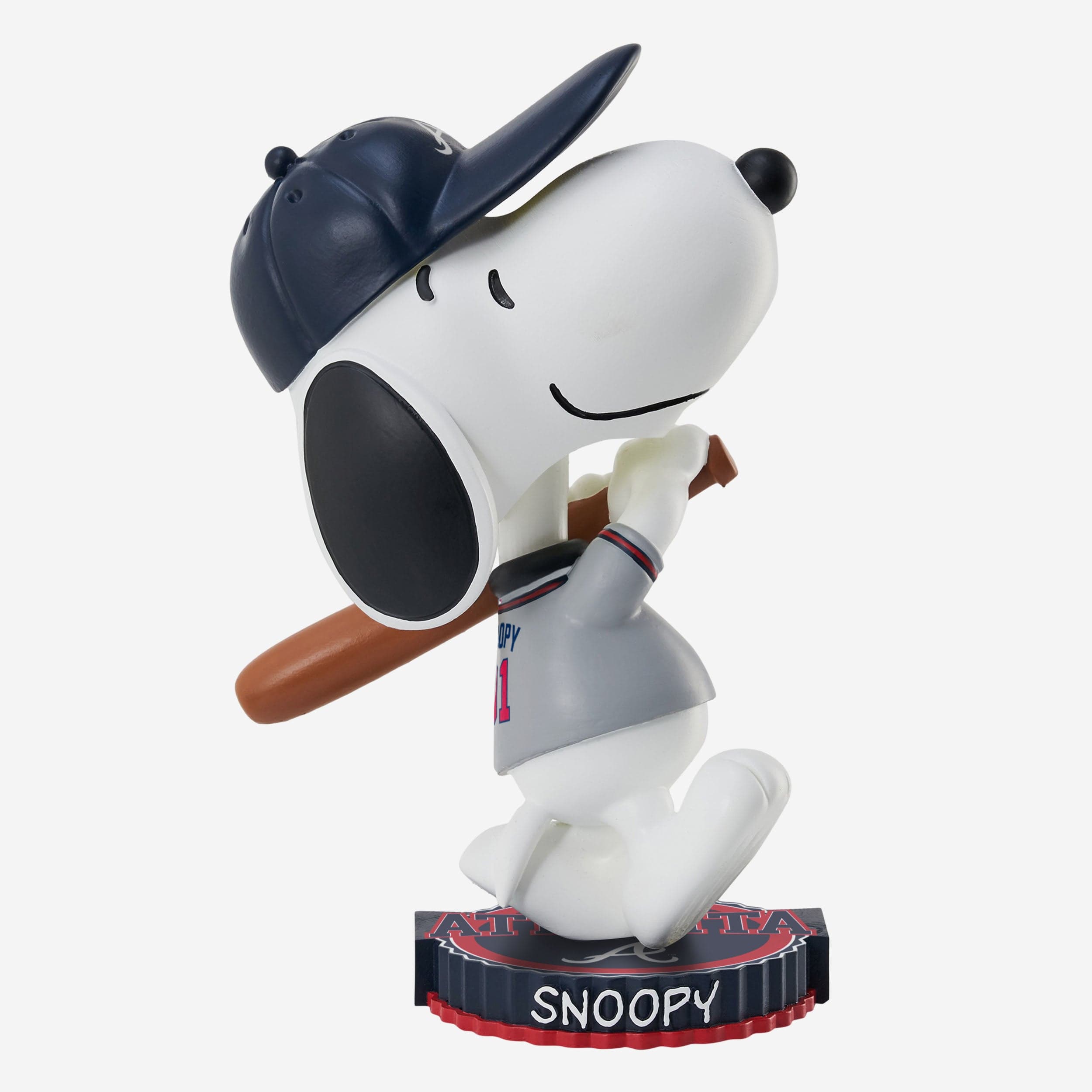 FOCO PEANUTS スヌーピー MLB ドジャース ボブルヘッド Atlanta Braves Snoopy Peanuts Bighead Bobblehead FOCO