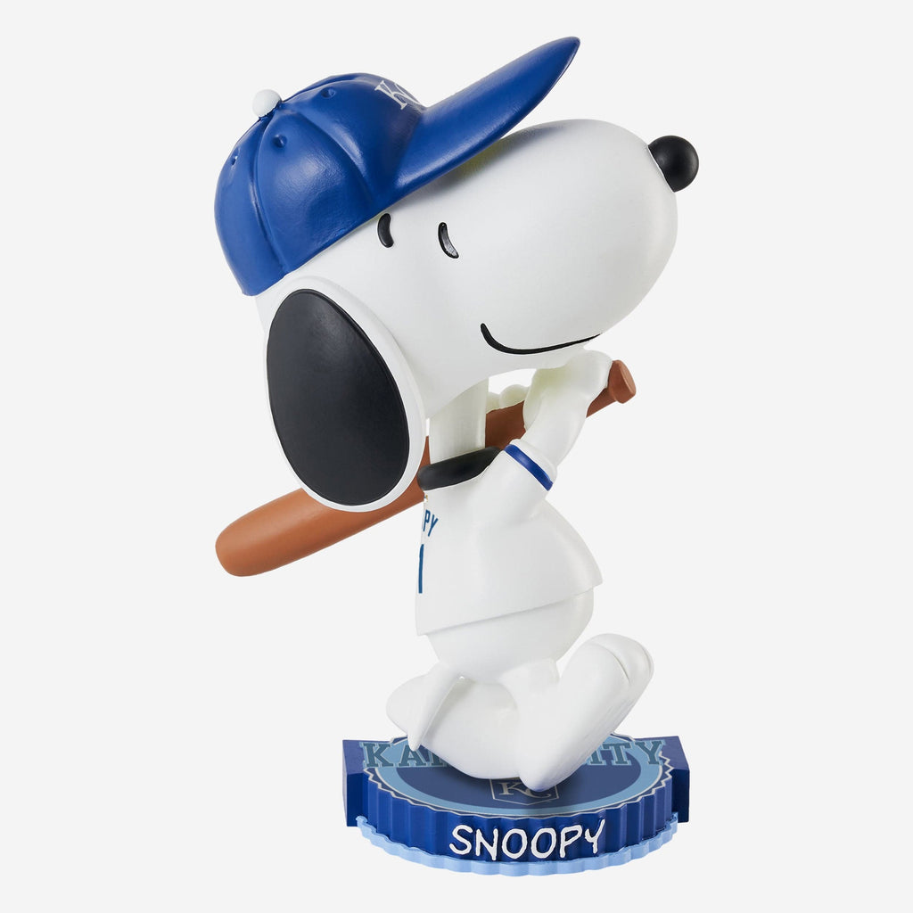 Kansas City Royals Snoopy Peanuts Bighead Bobblehead FOCO - FOCO.com