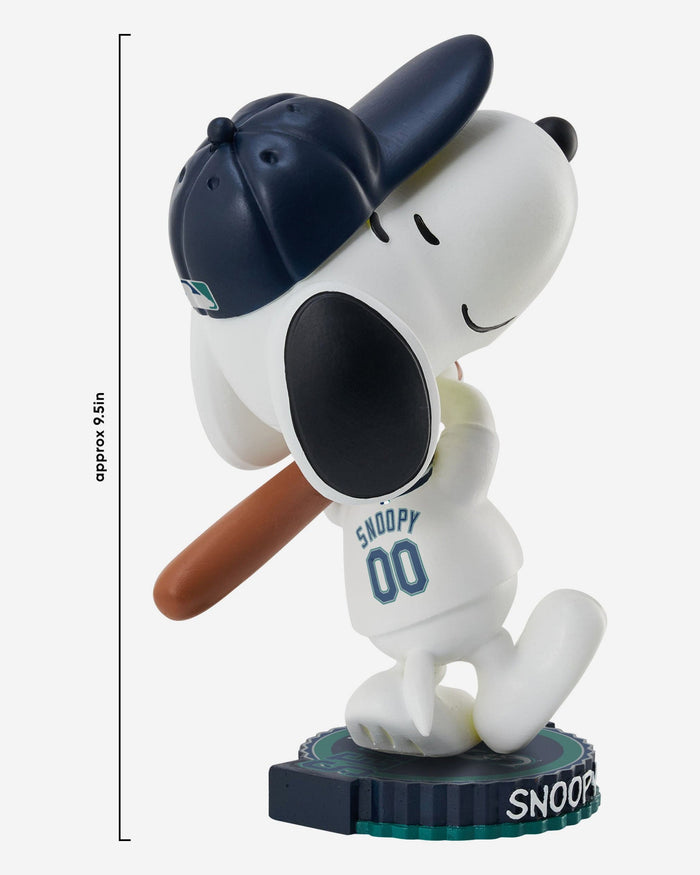 Seattle Mariners Snoopy Peanuts Bighead Bobblehead FOCO - FOCO.com