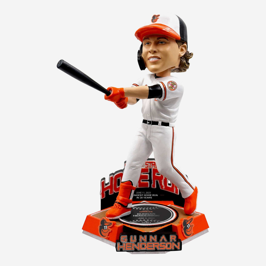 Gunnar Henderson Baltimore Orioles Eutaw Street Bobblehead FOCO - FOCO.com