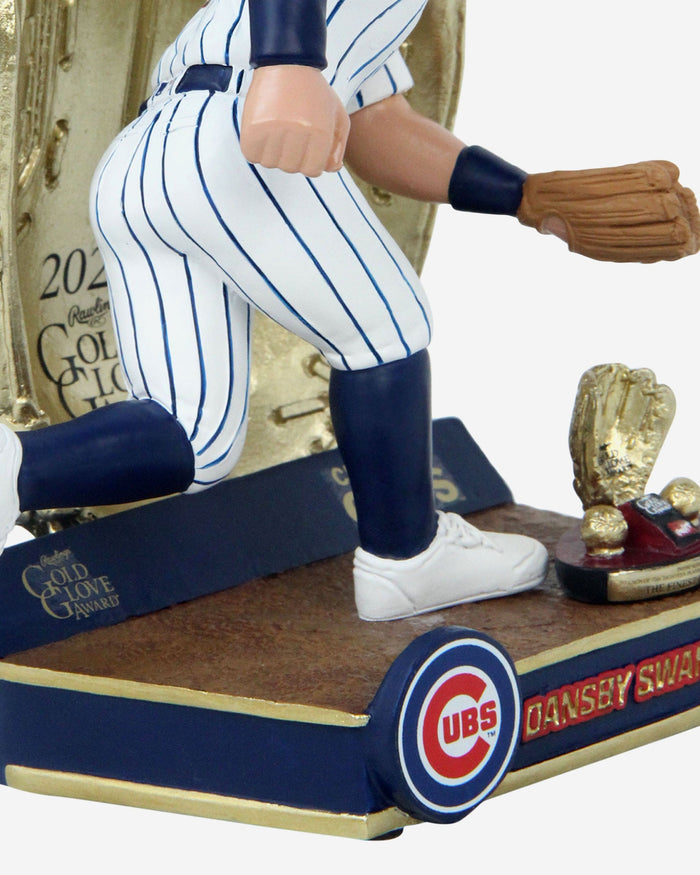Dansby Swanson Chicago Cubs 2023 Gold Glove Bobblehead FOCO - FOCO.com