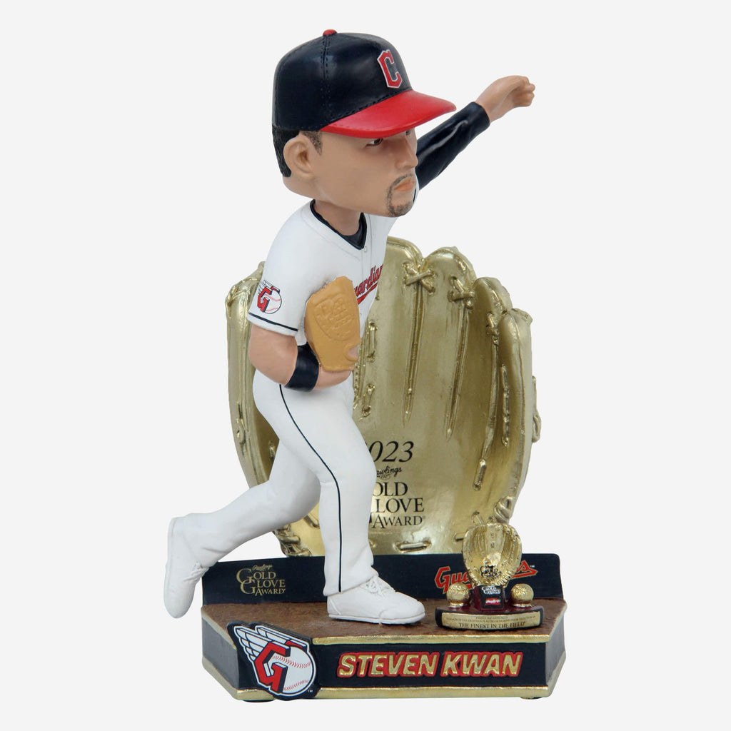Steven Kwan Cleveland Guardians 2023 Gold Glove Bobblehead FOCO - FOCO.com