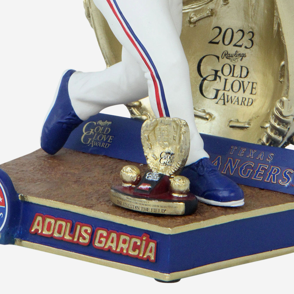 Adolis Garcia Texas Rangers 2023 Gold Glove Bobblehead FOCO