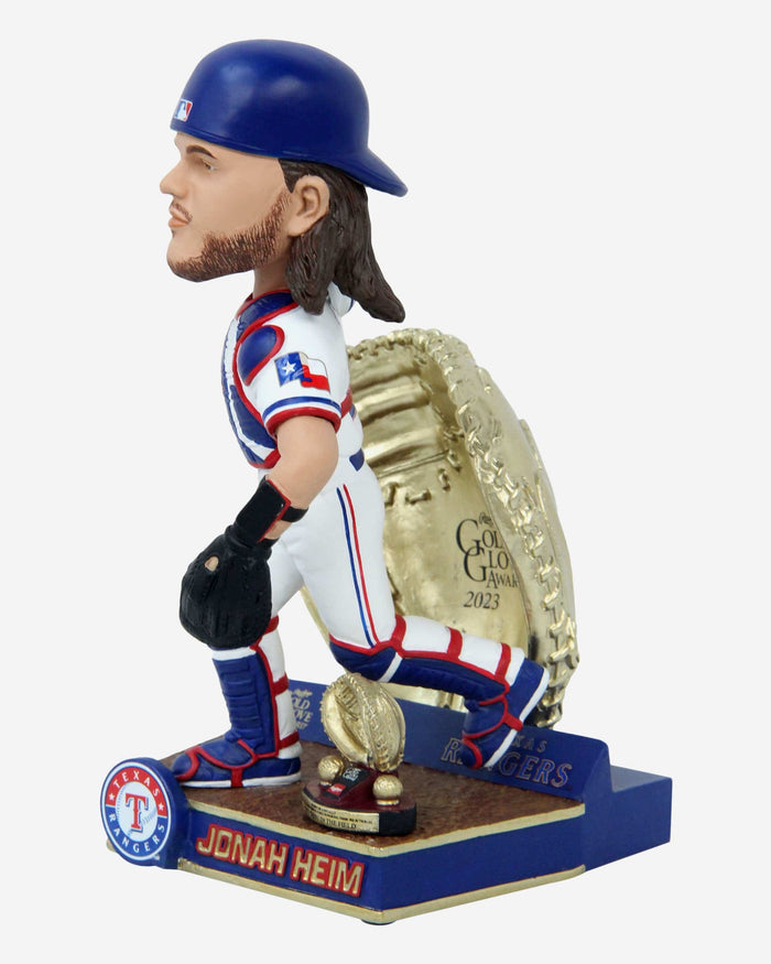 Jonah Heim Texas Rangers 2023 Gold Glove Bobblehead FOCO - FOCO.com