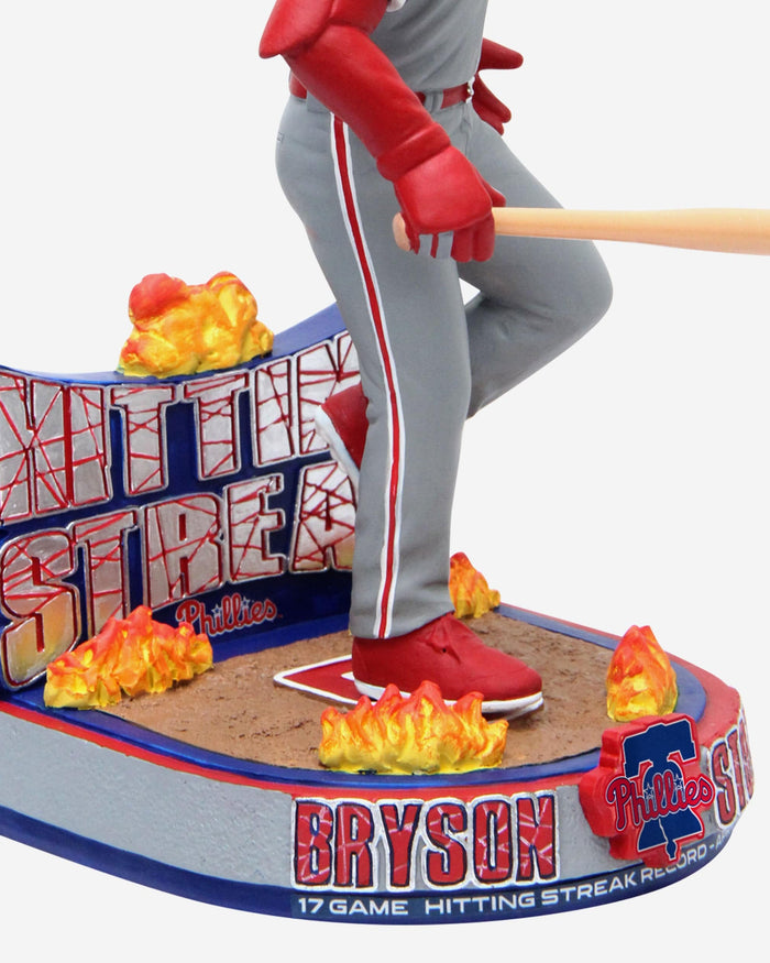 Bryson Stott Philadelphia Phillies Season-Opening 17-Game Hitting Streak Bobblehead FOCO - FOCO.com