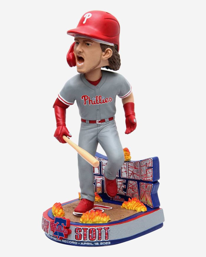 Bryson Stott Philadelphia Phillies Season-Opening 17-Game Hitting Streak Bobblehead FOCO - FOCO.com