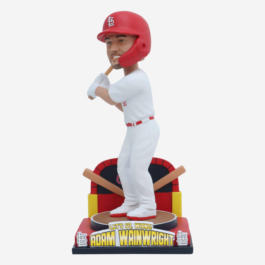 Adam Wainwright St Louis Cardinals Lets Go Waino Bobblehead FOCO - FOCO.com