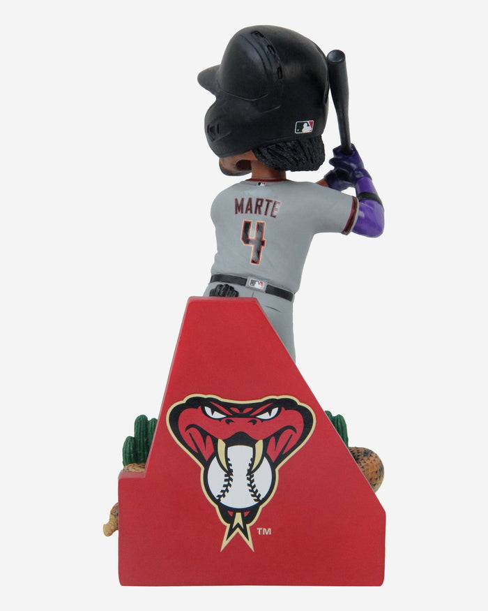 Ketel Marte Arizona Diamondbacks Longest Postseason Hit Streak Bobblehead FOCO - FOCO.com