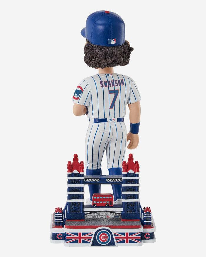 Dansby Swanson Chicago Cubs 2023 MLB London Series Bobblehead FOCO - FOCO.com