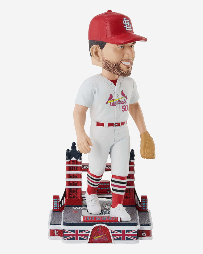 Adam Wainwright St Louis Cardinals 2023 MLB London Series Bobblehead Officially Licensed by MLB