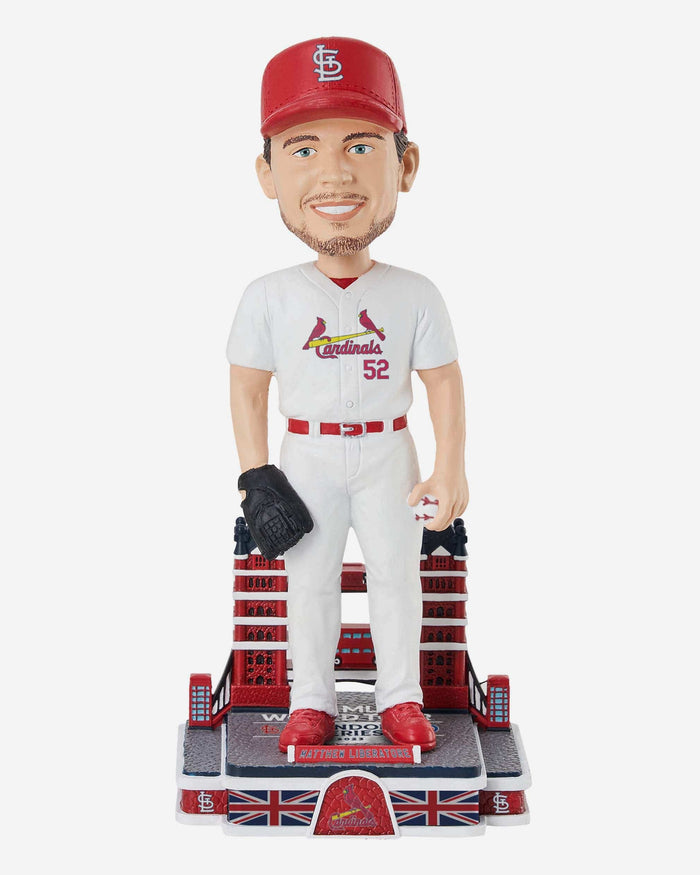Matthew Liberatore St Louis Cardinals 2023 MLB London Series Bobblehead Officially Licensed by MLB
