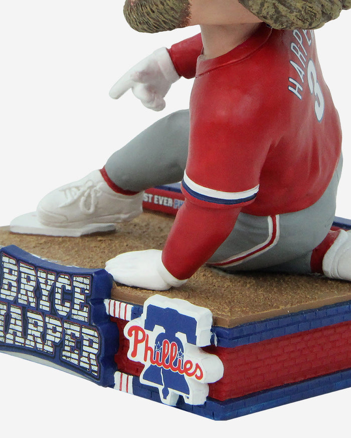 Bryce Harper Philadelphia Phillies First Ever Phillie to Steal Home During the Postseason Bobblehead FOCO - FOCO.com