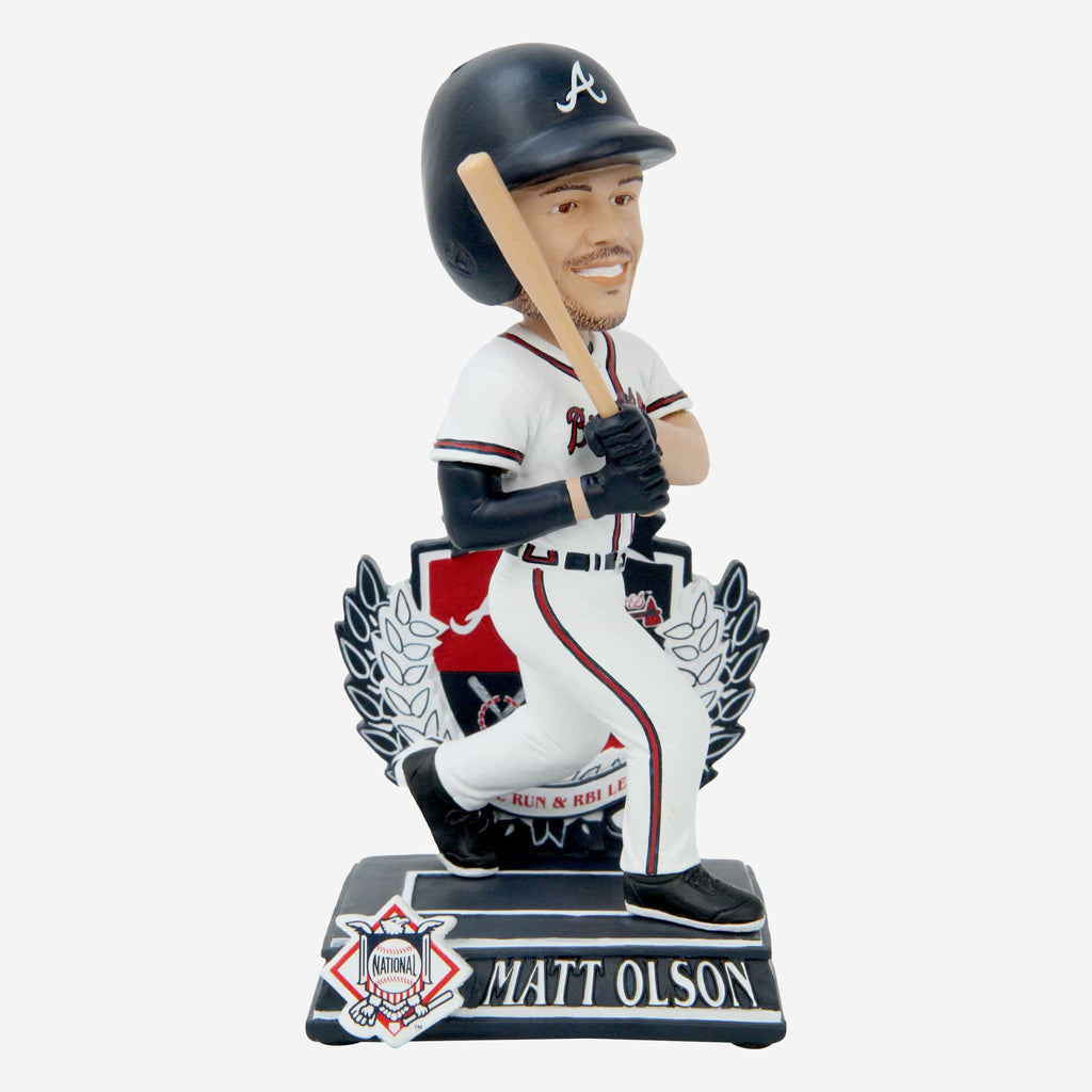 Matt Olson Atlanta Braves 2023 National League Home Run & RBI Leader Bobblehead FOCO - FOCO.com