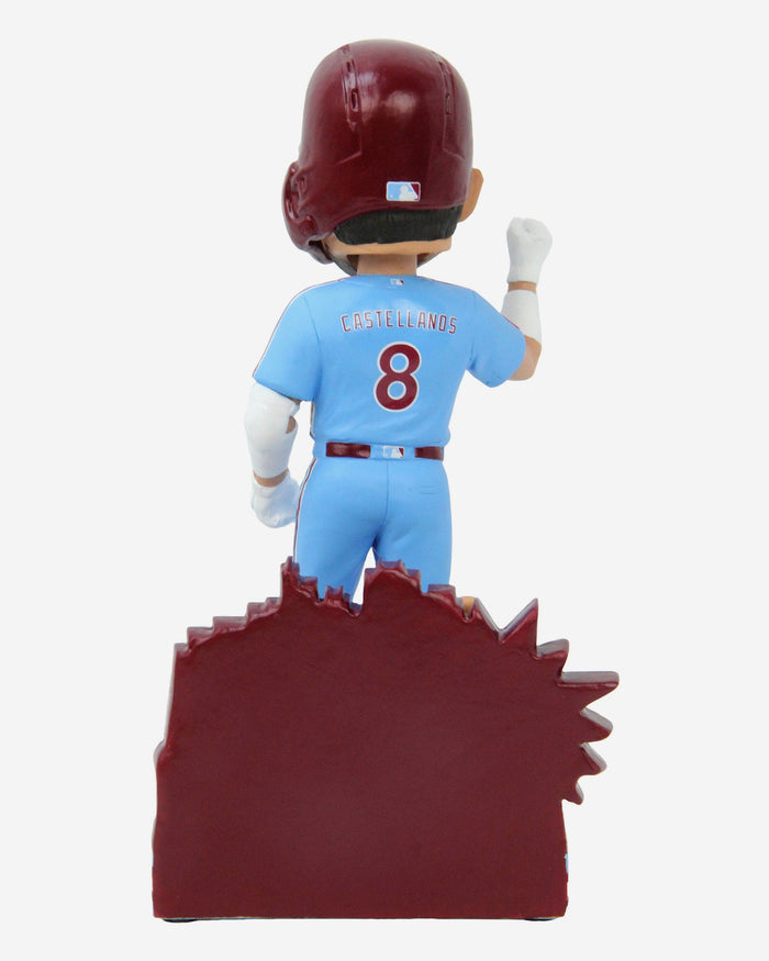 Nick Castellanos Philadelphia Phillies Back-to-Back Multi-Home Run Postseason Game Bobblehead FOCO - FOCO.com