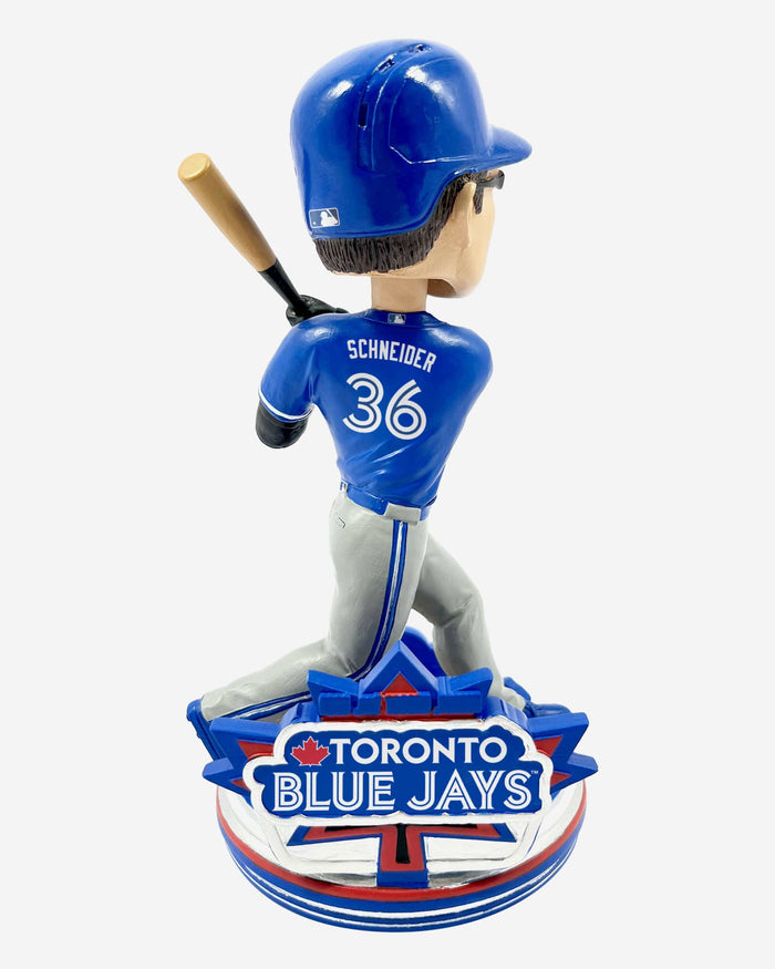 Davis Schneider Toronto Blue Jays First Career At Bat Home Run Bobblehead FOCO - FOCO.com
