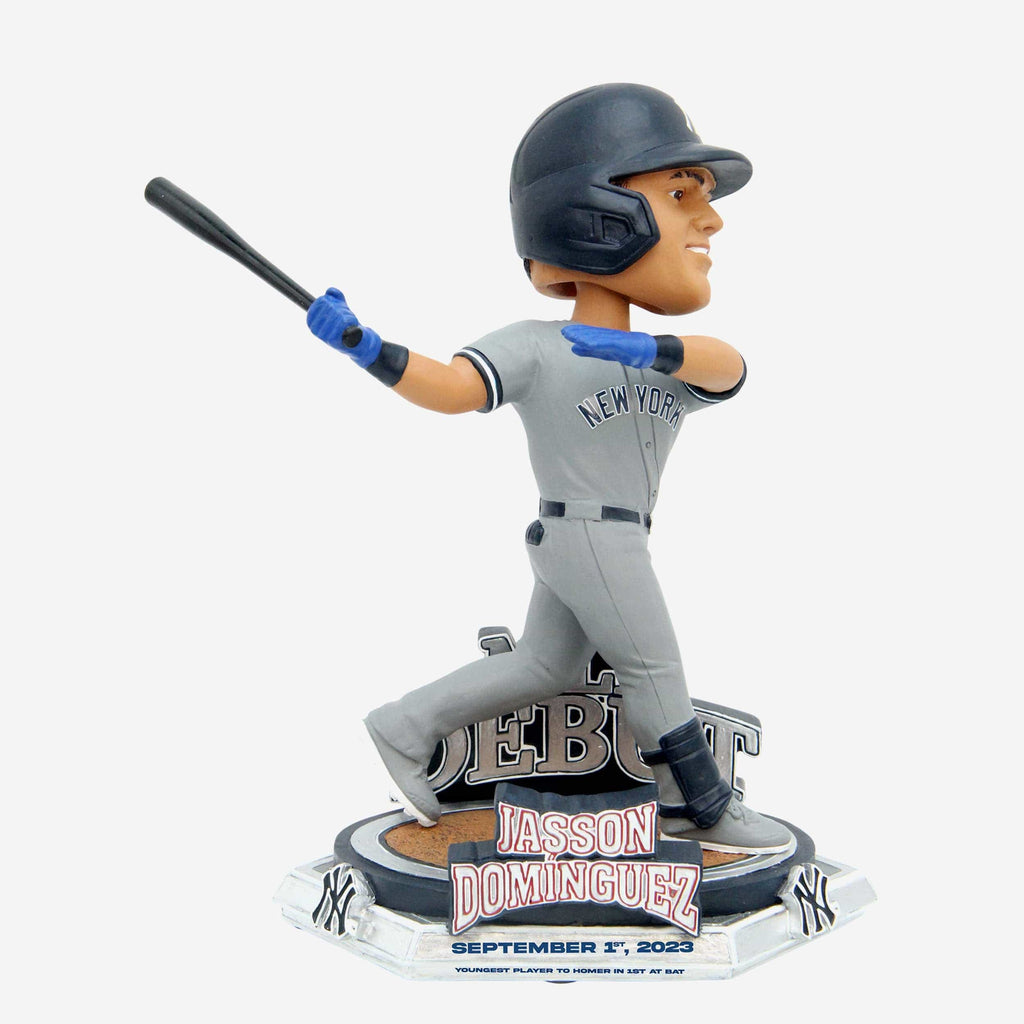 Jasson Dominguez New York Yankees Major League Debut Bobblehead FOCO - FOCO.com