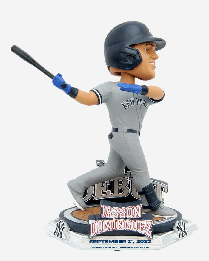 Jasson Dominguez New York Yankees Major League Debut Bobblehead FOCO - FOCO.com