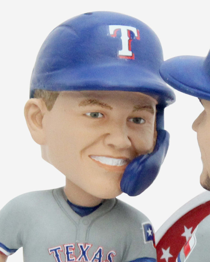 Corey Seager & Josh Jung Texas Rangers 2023 Wild Card Texas Two-Step Victory Dual Bobblehead FOCO - FOCO.com