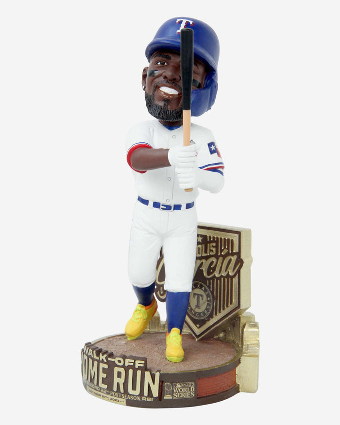 Adolis Garcia Texas Rangers 2023 World Series Game One Walk Off Home Run Bobblehead FOCO - FOCO.com