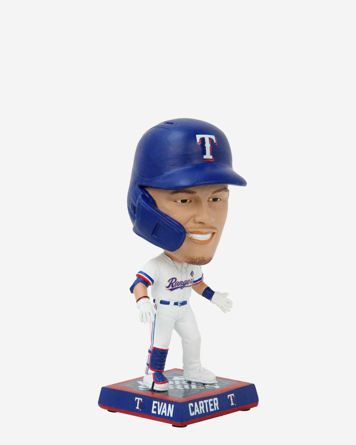 Evan Carter Texas Rangers World Series Mini Bighead Bobblehead FOCO - FOCO.com