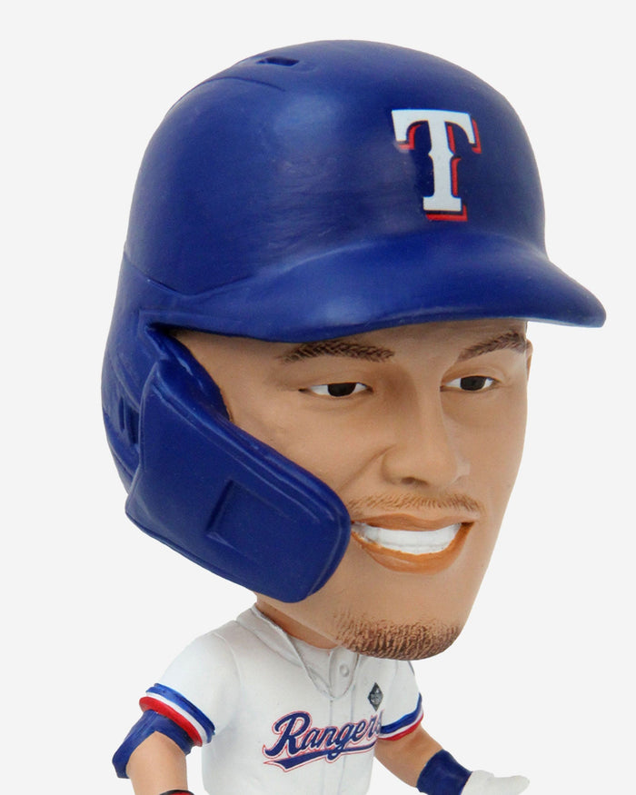 Evan Carter Texas Rangers World Series Mini Bighead Bobblehead FOCO - FOCO.com