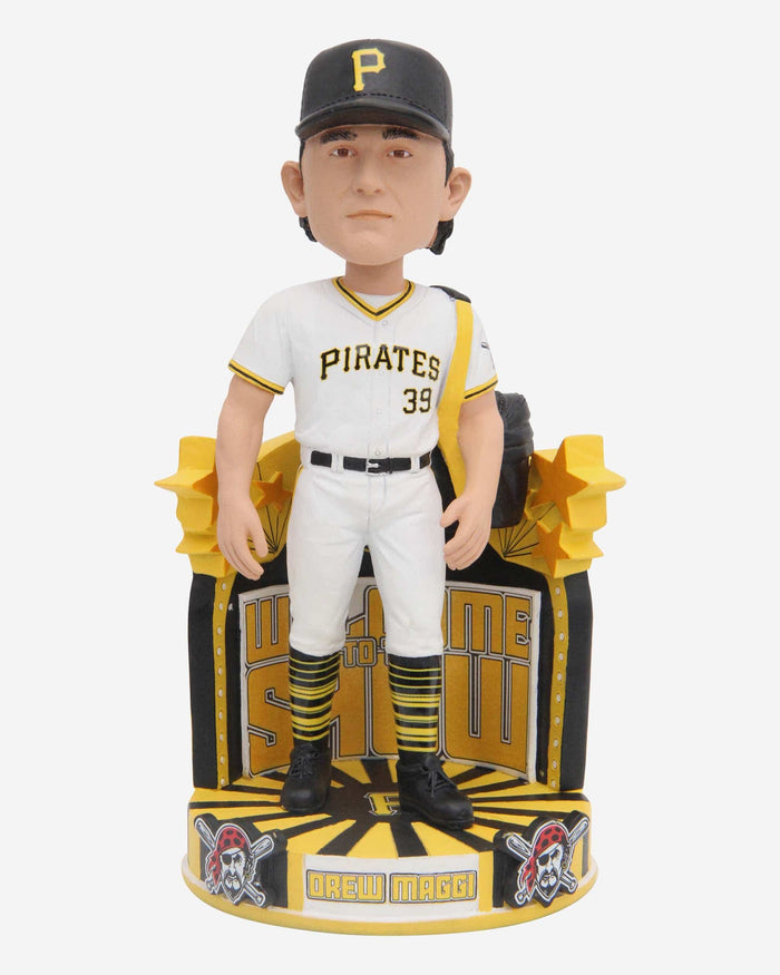 Drew Maggi Pittsburgh Pirates Welcome To The Show Bobblehead FOCO - FOCO.com