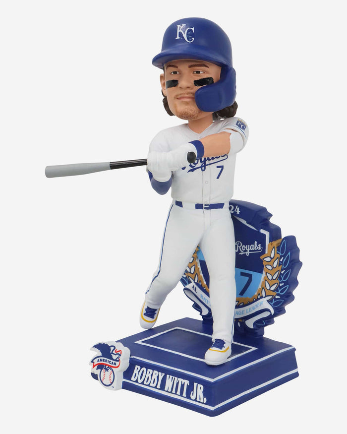 Bobby Witt Jr Kansas City Royals 2024 American League Batting Average Leader Bobblehead FOCO - FOCO.com