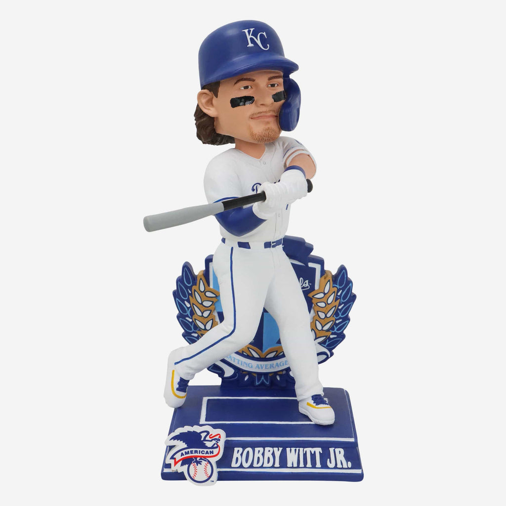Bobby Witt Jr Kansas City Royals 2024 American League Batting Average Leader Bobblehead FOCO - FOCO.com