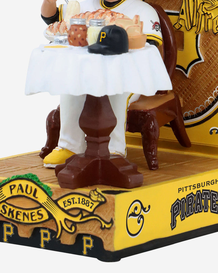 Paul Skenes Pittsburgh Pirates Chicken Alfredo Mini Bobblehead Scene FOCO - FOCO.com