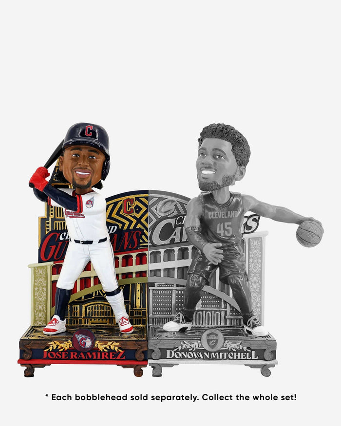 Jose Ramirez Cleveland Guardians Cleveland Rocks Bobblehead FOCO - FOCO.com