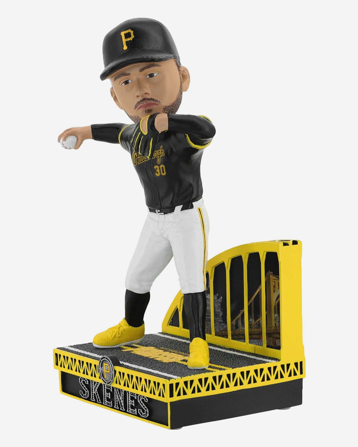 Paul Skenes Pittsburgh Pirates Steel City Bobblehead FOCO - FOCO.com