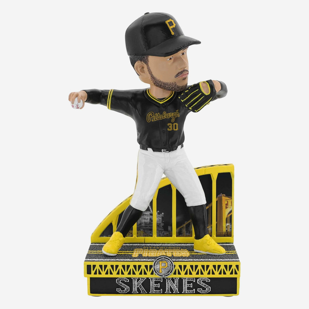 Paul Skenes Pittsburgh Pirates Steel City Bobblehead FOCO - FOCO.com