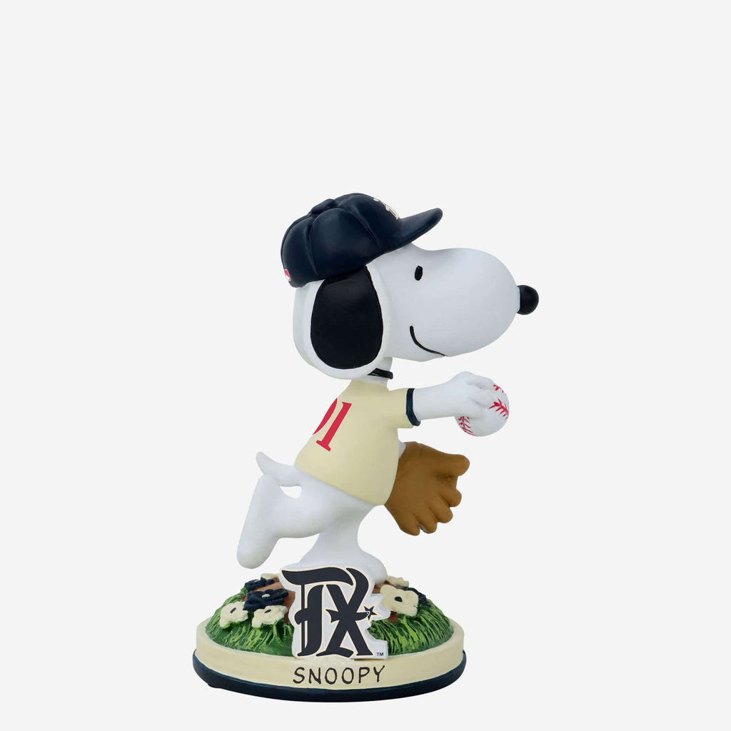 Texas Rangers Snoopy Peanuts City Connect Bobblehead FOCO
