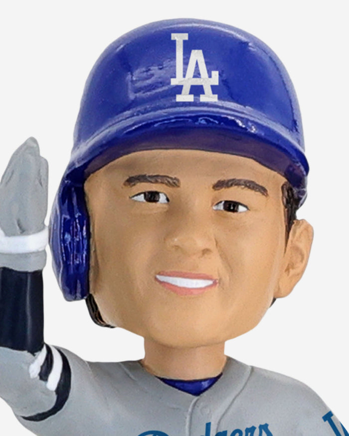 Shohei Ohtani & Dodger Dog Los Angeles Dodgers 50 Home Runs & 50 Stolen Bases Dual Bobblehead FOCO - FOCO.com