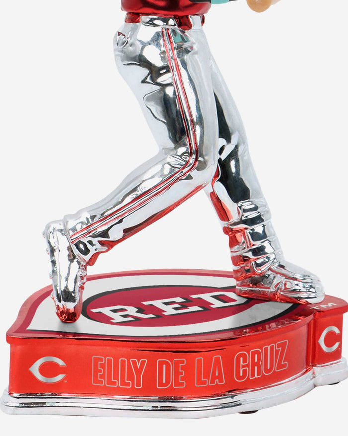Elly De La Cruz Cincinnati Reds Electroplated Bobblehead FOCO - FOCO.com