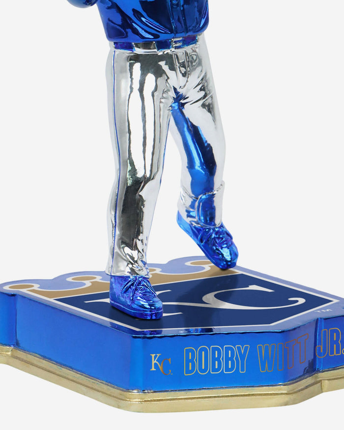 Bobby Witt Jr Kansas City Royals Electroplated Bobblehead FOCO - FOCO.com