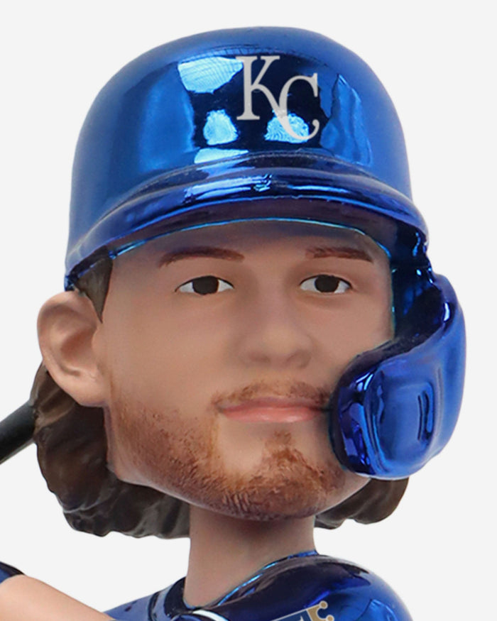 Bobby Witt Jr Kansas City Royals Electroplated Bobblehead FOCO - FOCO.com