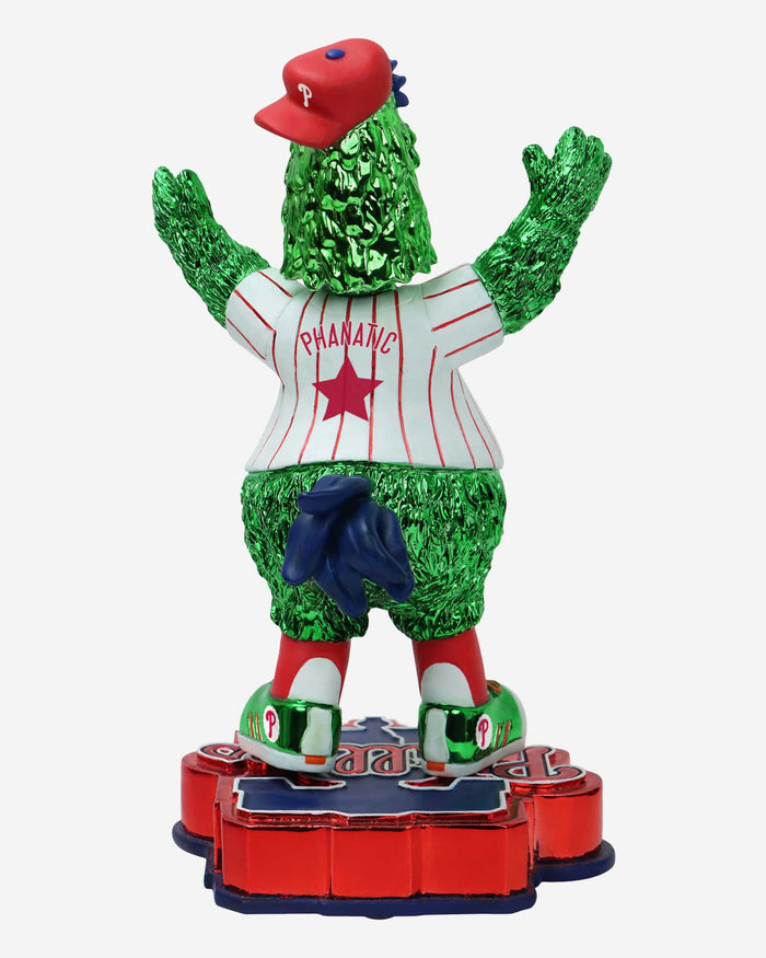 Phillie Phanatic Philadelphia Phillies Electroplated Mascot Bobblehead FOCO - FOCO.com