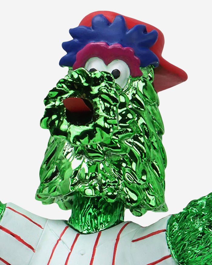 Phillie Phanatic Philadelphia Phillies Electroplated Mascot Bobblehead FOCO - FOCO.com