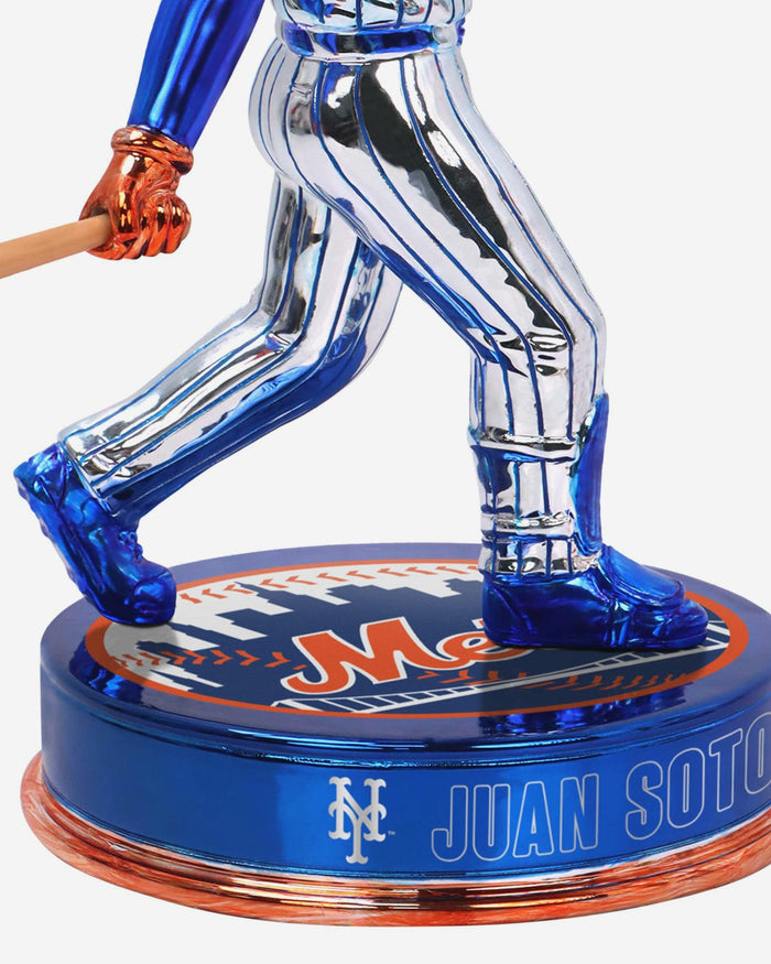 Juan Soto New York Mets Electroplated Bobblehead FOCO - FOCO.com