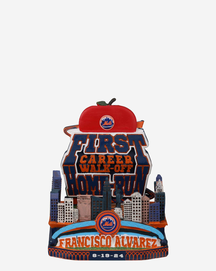 Francisco Alvarez New York Mets First Career Walk Off Home Run Bobblehead FOCO - FOCO.com