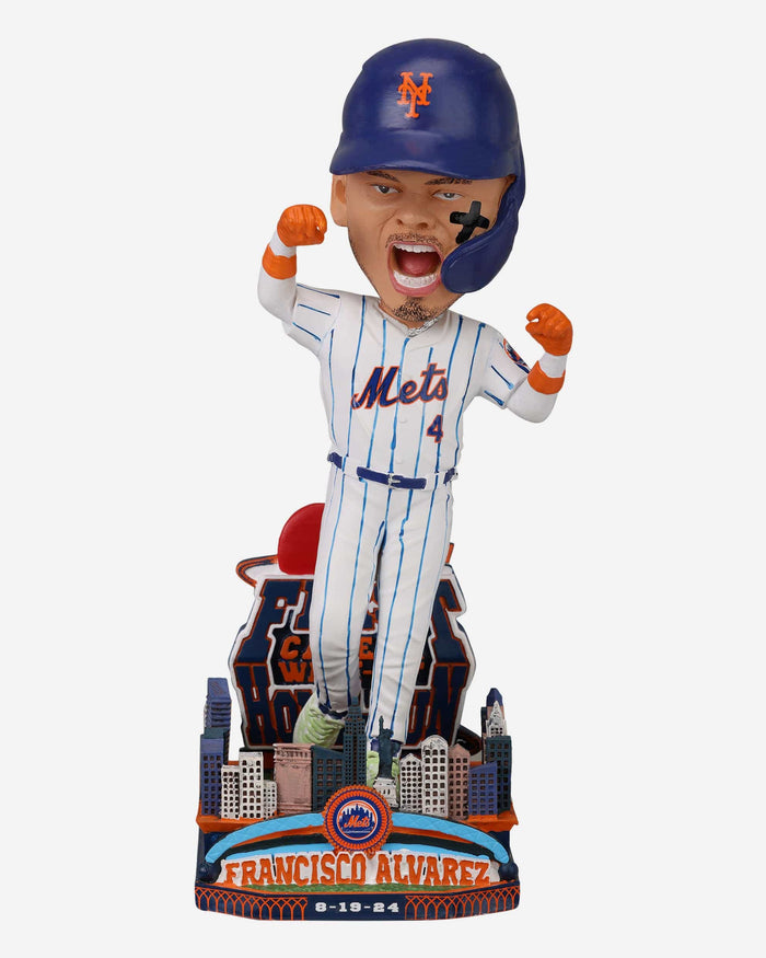 Francisco Alvarez New York Mets First Career Walk Off Home Run Bobblehead FOCO - FOCO.com