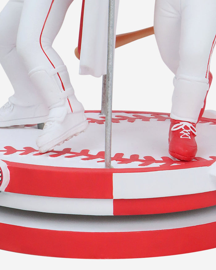 Eric Davis & Elly De La Cruz Cincinnati Reds Famous 44s Dual Spinning Bobblehead FOCO - FOCO.com