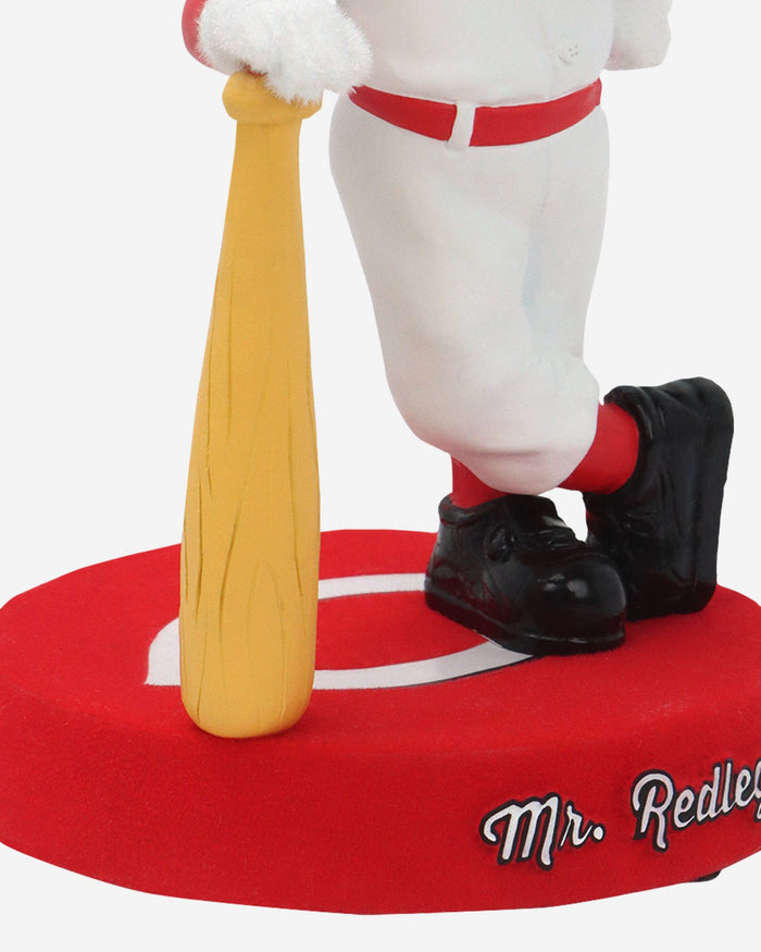 Mr Redlegs Cincinnati Reds Fuzzy Fur Mascot Bobblehead FOCO - FOCO.com