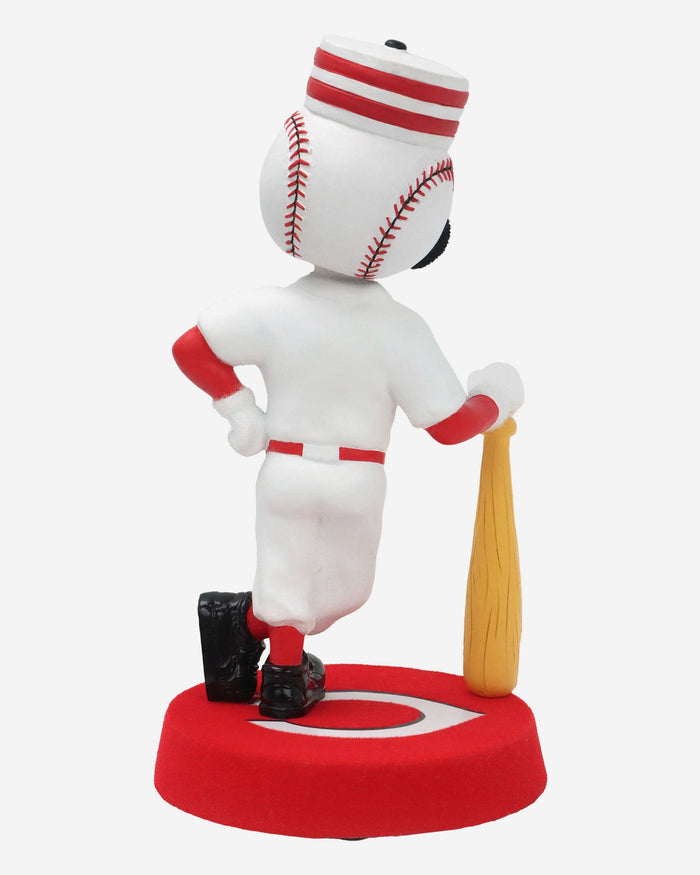 Mr Redlegs Cincinnati Reds Fuzzy Fur Mascot Bobblehead FOCO - FOCO.com
