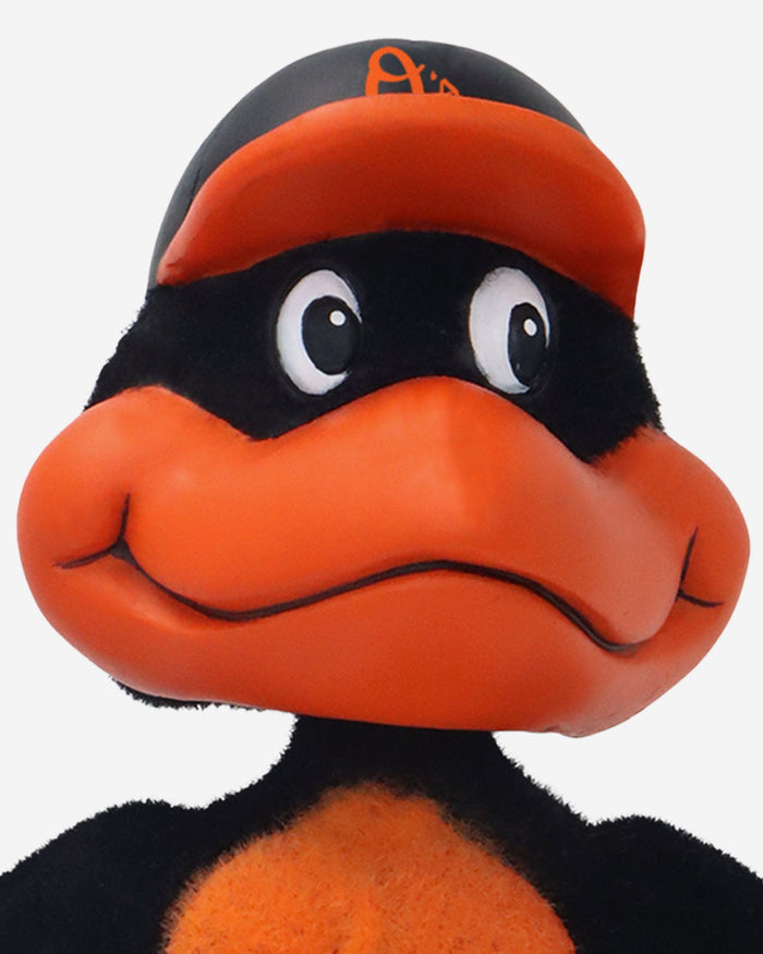 The Oriole Bird Baltimore Orioles Fuzzy Fur Mascot Bobblehead FOCO - FOCO.com