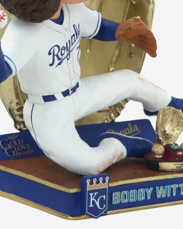 Bobby Witt Jr Kansas City Royals 2024 Gold Glove Bobblehead FOCO - FOCO.com