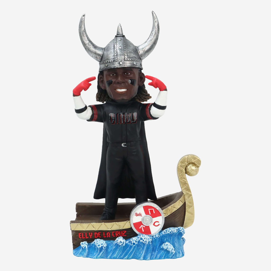 Elly De La Cruz Cincinnati Reds Home Run Celebration Bobblehead FOCO - FOCO.com