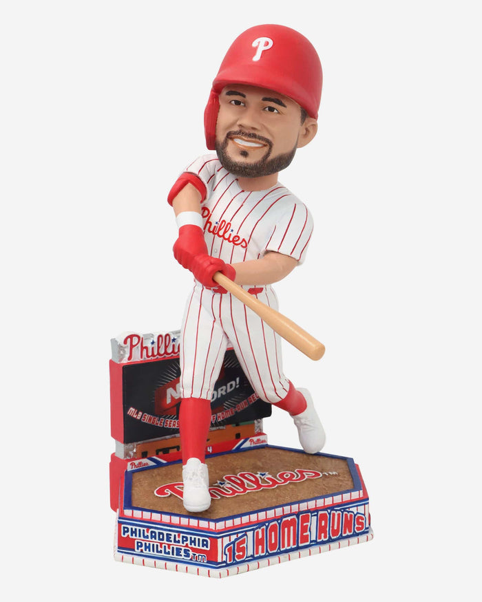 Kyle Schwarber Philadelphia Phillies Single Season Leadoff Home Run Record Bobblehead FOCO - FOCO.com